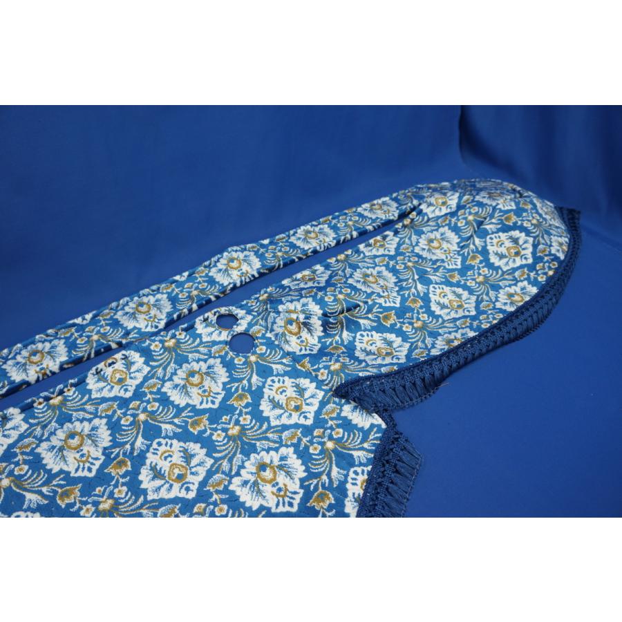 17プロフィア用 新格子 縦柄 ハンドルダッシュ2点セット ブルー