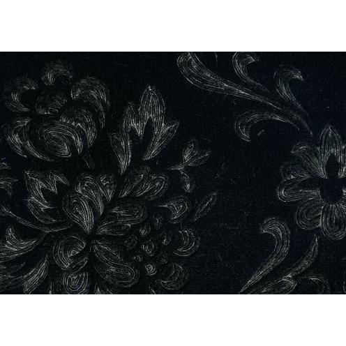 いすゞギガ ダッシュマット【ローレルブラック】 いすゞギガ用 ローレル 縦柄 ダッシュマット ブラック