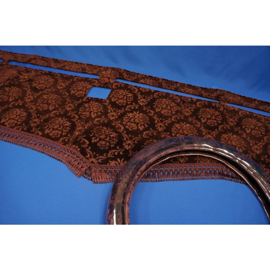 07スーパーグレート用 ローレル 縦柄 ハンドルダッシュ2点セット