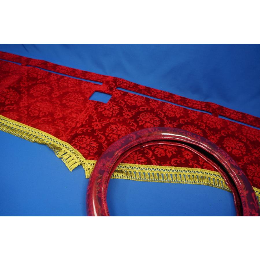 07スーパーグレート用 ローレル 縦柄 ハンドルダッシュ2点セット