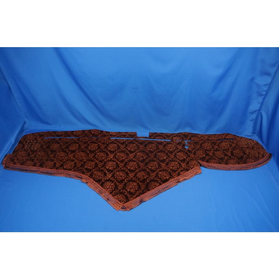 17プロフィア用 ローレル 縦柄 ダッシュマット 綿入りキルト付き