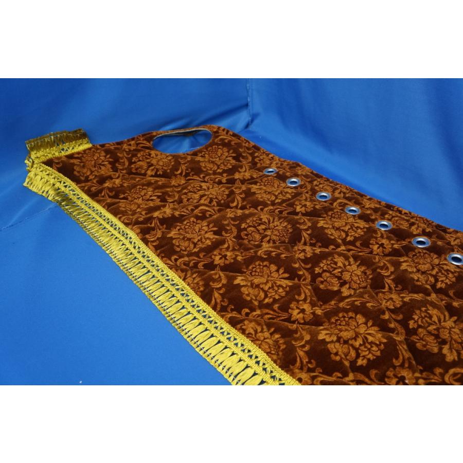 スーパーグレート用 ローレル 縦柄 ダッシュマット 綿入りキルト