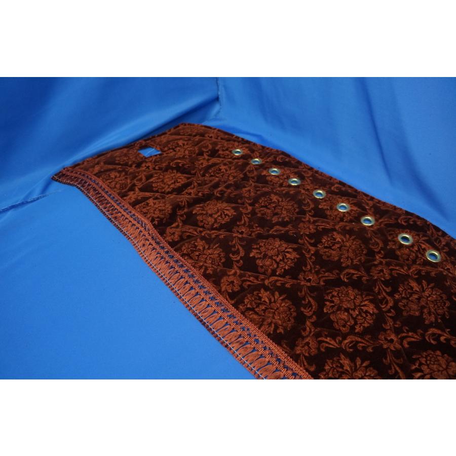 07スーパーグレート用 ローレル 縦柄 ダッシュマット 綿入りキルト