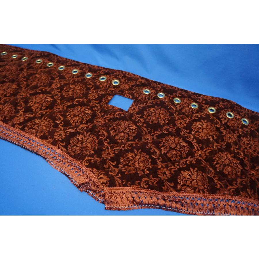 07スーパーグレート用 ローレル 縦柄 ダッシュマット 綿入りキルト