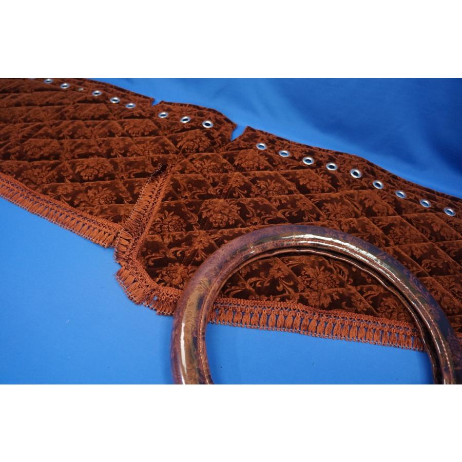 17スーパーグレート用 ローレル 縦柄 ハンドルダッシュ2点セット 綿