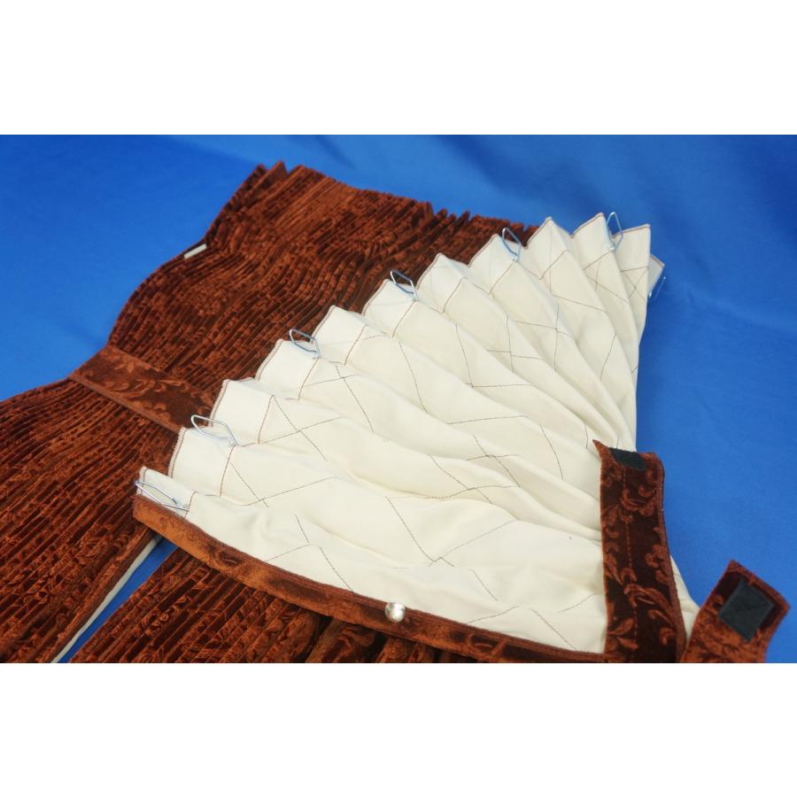 ローレル 仮眠カーテンセット 横2400mm×縦800mm ブラウン/ベージュ