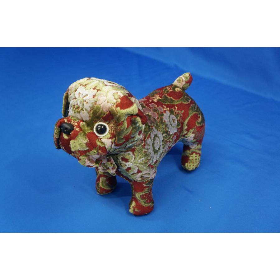 金華山 ブルドッグ ぬいぐるみ 花かご ワイン : トラックショップ
