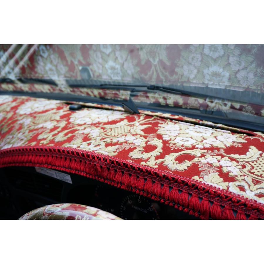 日野 デュトロ 2t標準 (H11~H22) ダッシュマット大花束 オレンジ 日野 デュトロ 2t標準 (H11~H22) ダッシュマット大花束 オレンジ