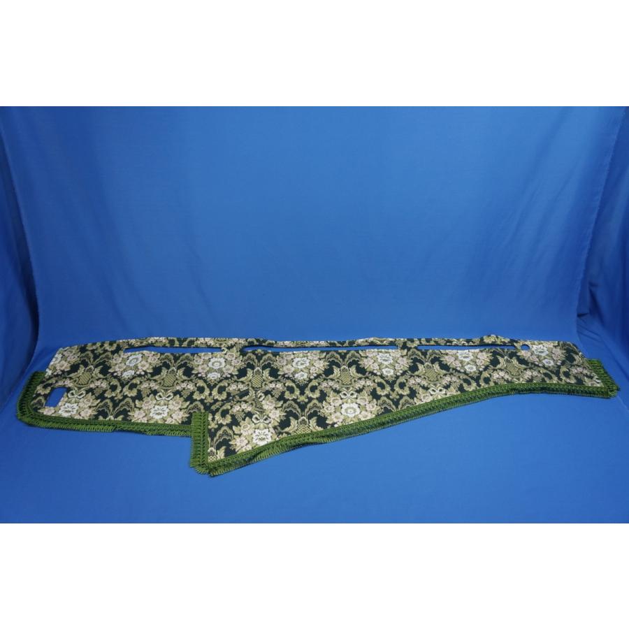 ファイブスターギガ用 花かご 縦柄 ダッシュマット グリーン