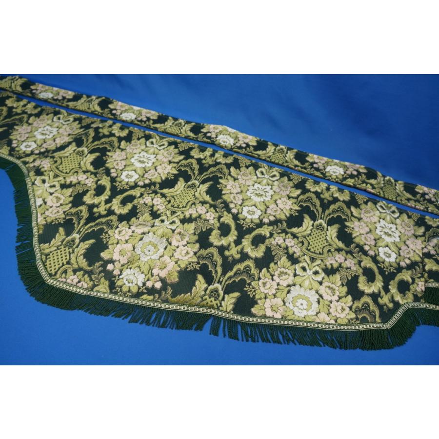 グランドプロフィア用 花かご 縦柄 ダッシュマット グリーン/棒