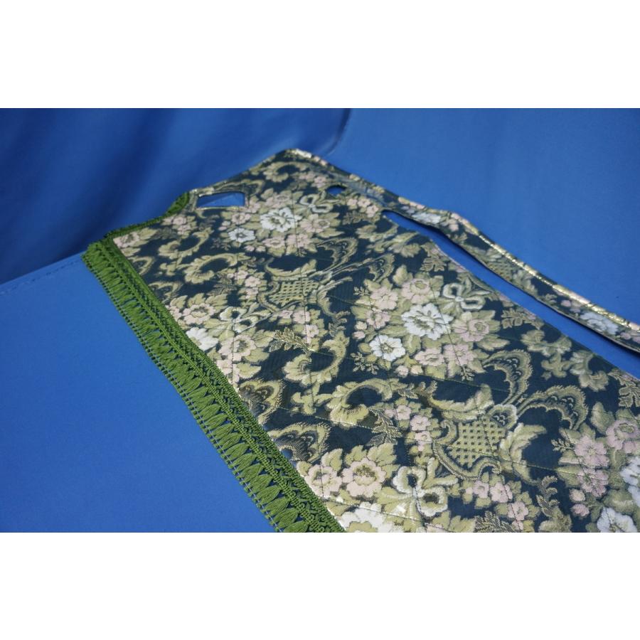 17スーパーグレート用 花かご 縦柄 ダッシュマット ビニールキルト