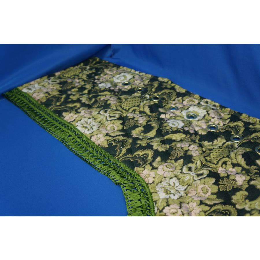 グランドプロフィア用 花かご 縦柄 ダッシュマット ゴールドリング/綿