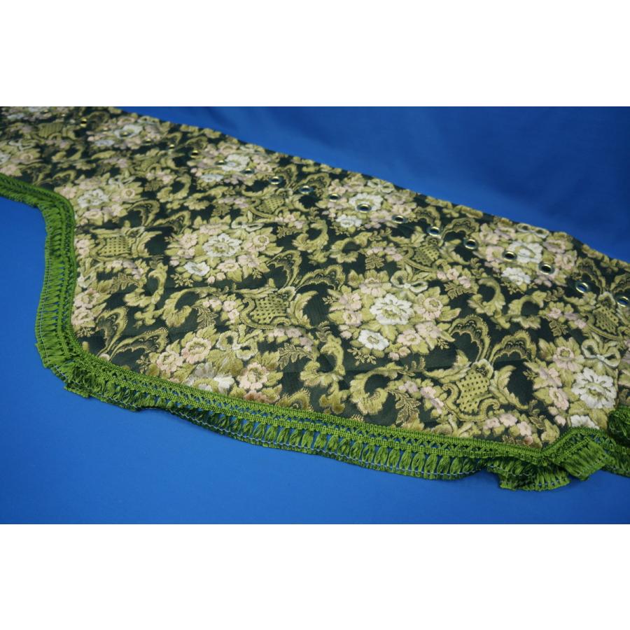 グランドプロフィア用 花かご 縦柄 ダッシュマット ゴールドリング/綿