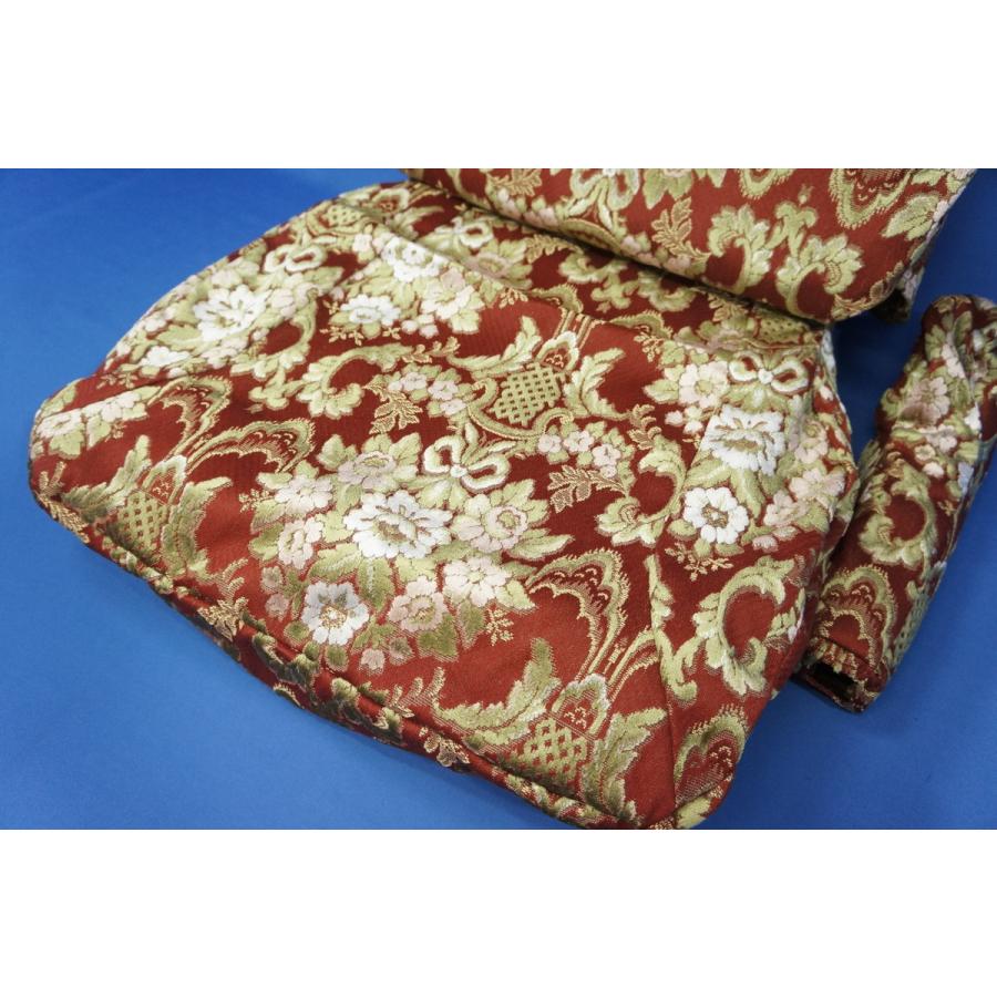 07スーパーグレート用 花かご シートカバー 運転席 ワイン : トラック