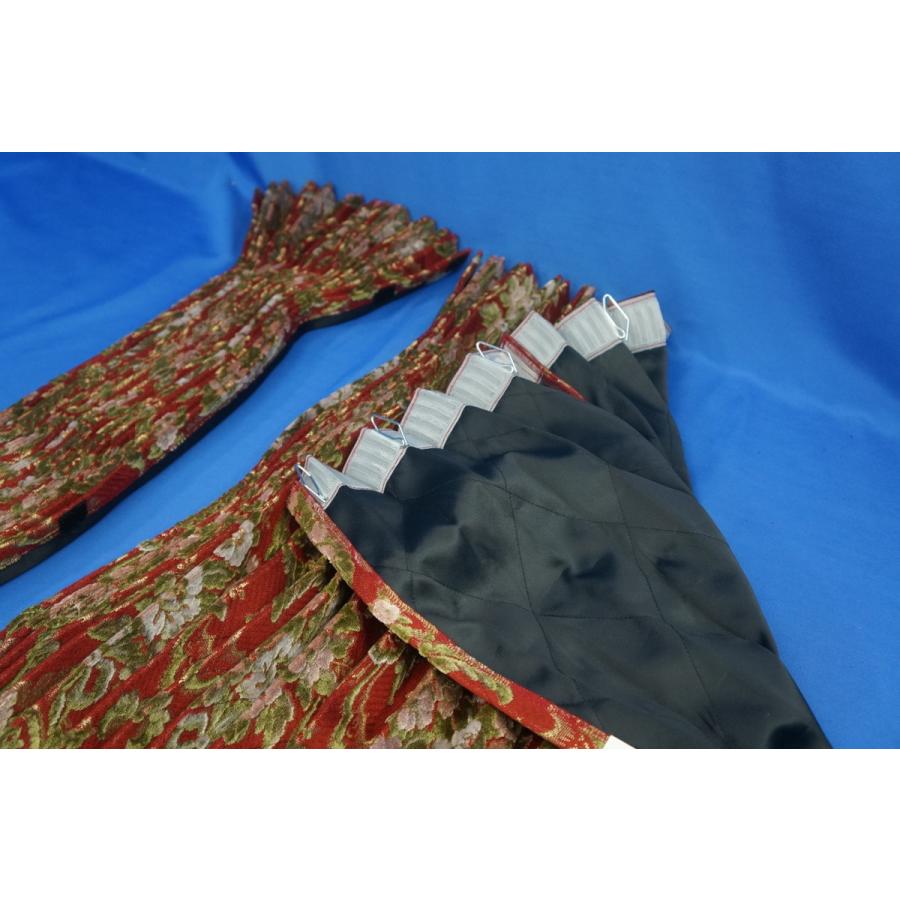 大型ハイルーフ用花かごセンターカーテン 花かご センターカーテン ハイルーフ 横1300mm×縦1400mm ワイン