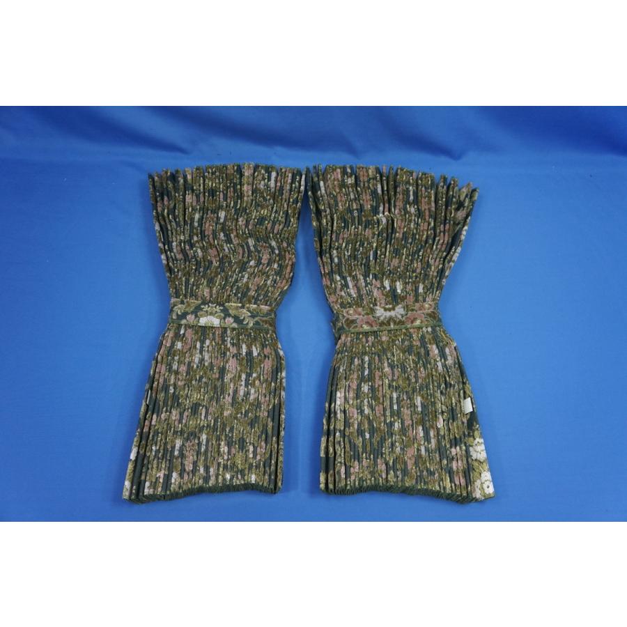 花かご 仮眠カーテンセット 横2400mm×縦800mm 両面仕様 グリーン