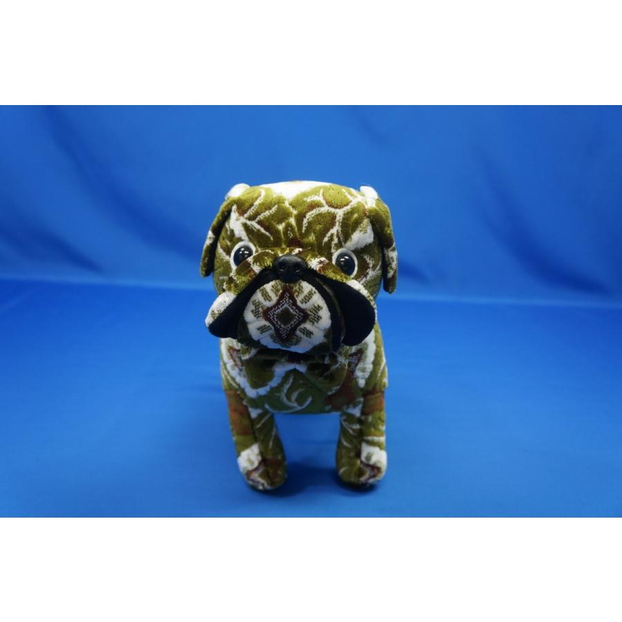 金華山 ブルドッグ ぬいぐるみ 大花束 グリーン : トラックショップ