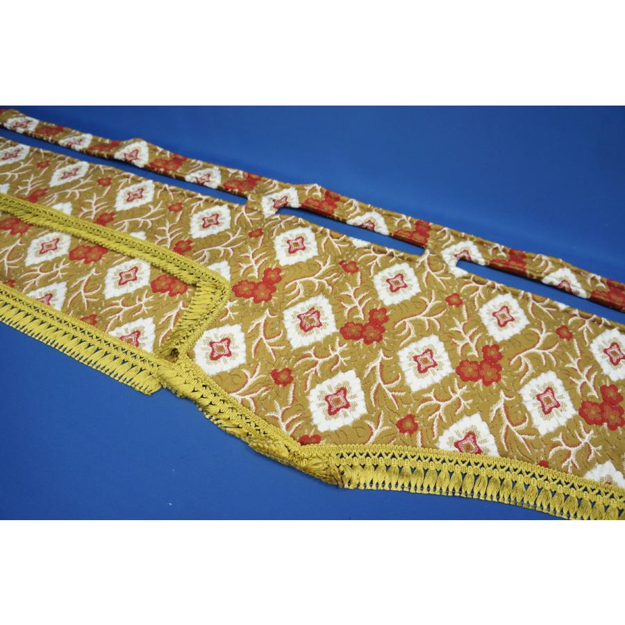 いすゞギガ　ダッシュマット　大花束オレンジ　金華山 ダッシュマット 金華山 大花束オレンジ いすゞ新型ギガ （H27/11