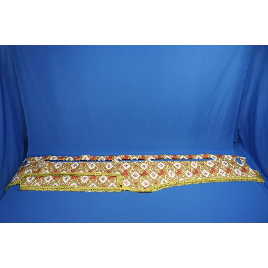 いすゞギガ　ダッシュマット　大花束オレンジ　金華山 ダッシュマット 金華山 大花束オレンジ いすゞ新型ギガ （H27/11