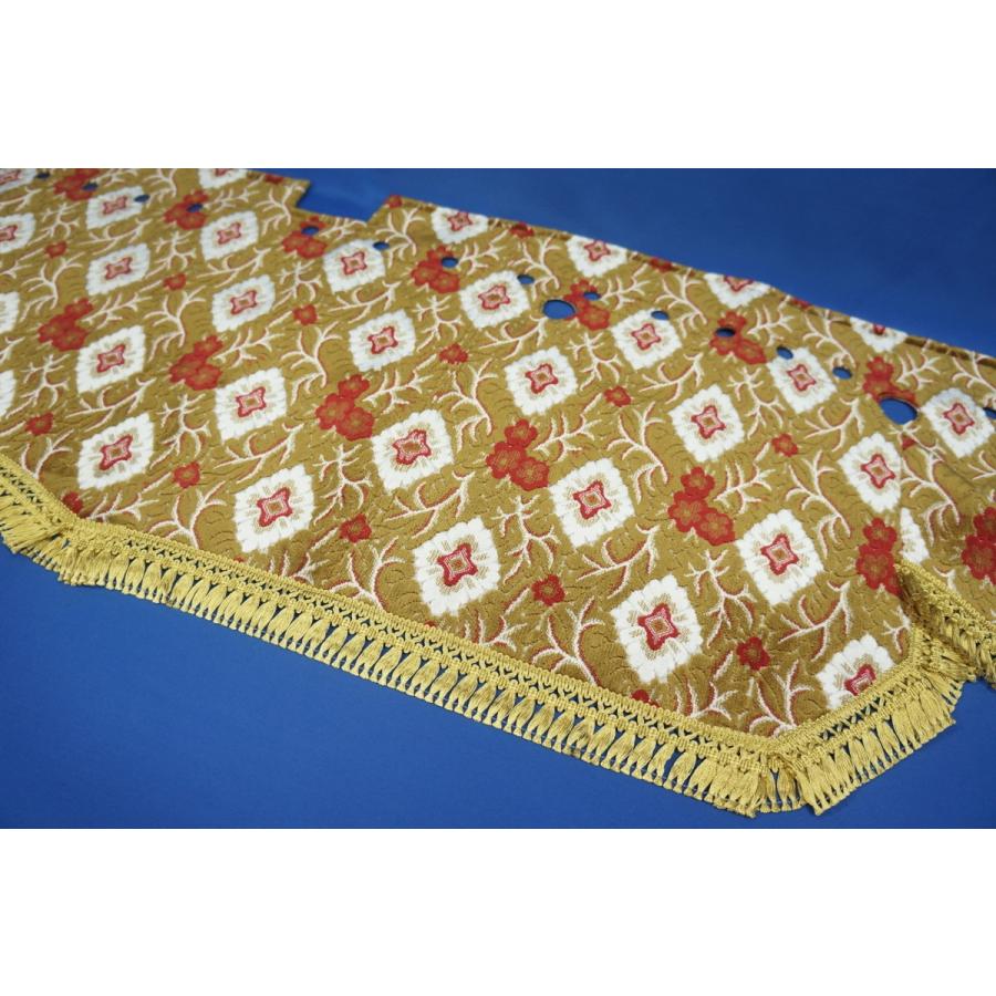 17レンジャー用 大花束 縦柄 ダッシュマット オレンジ : トラック