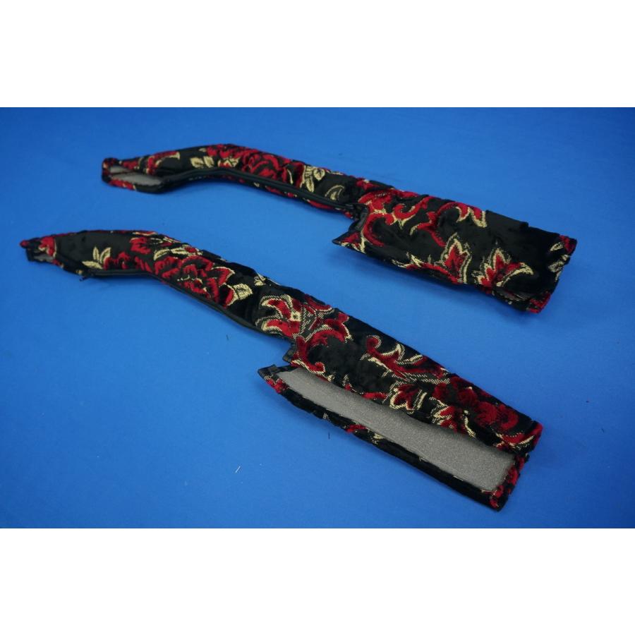 17プロフィア用 華恋 ドアハンドルカバー レッド : トラックショップ