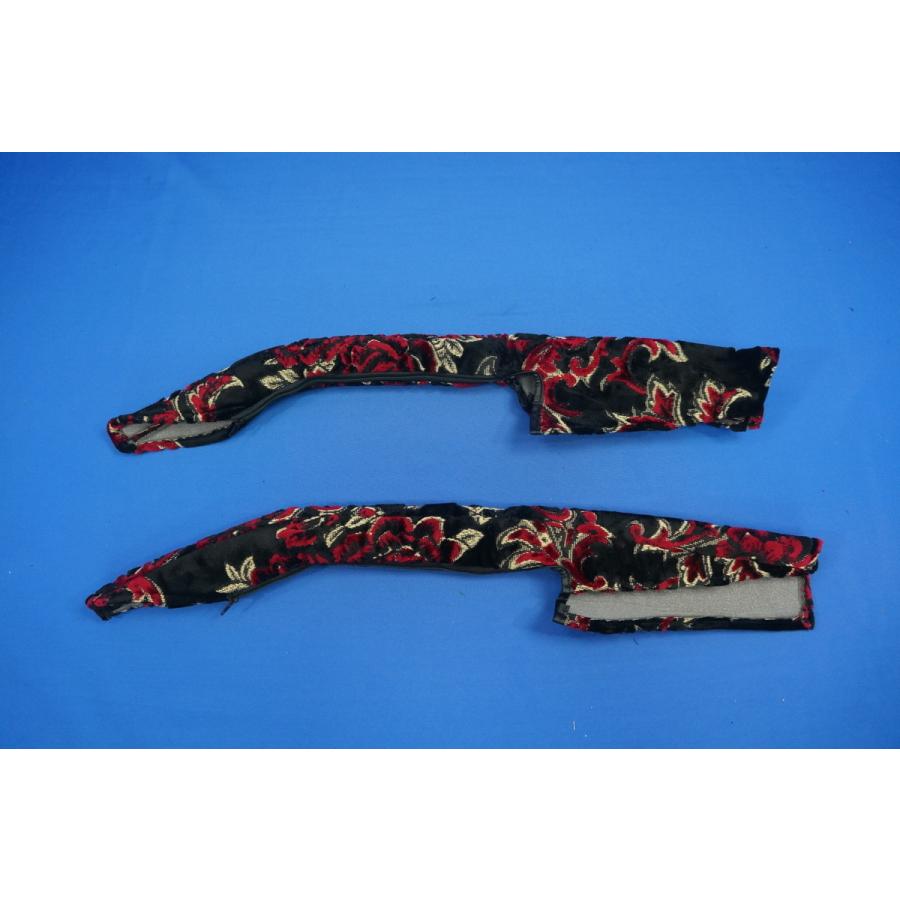 17プロフィア用 華恋 ドアハンドルカバー レッド : トラックショップ