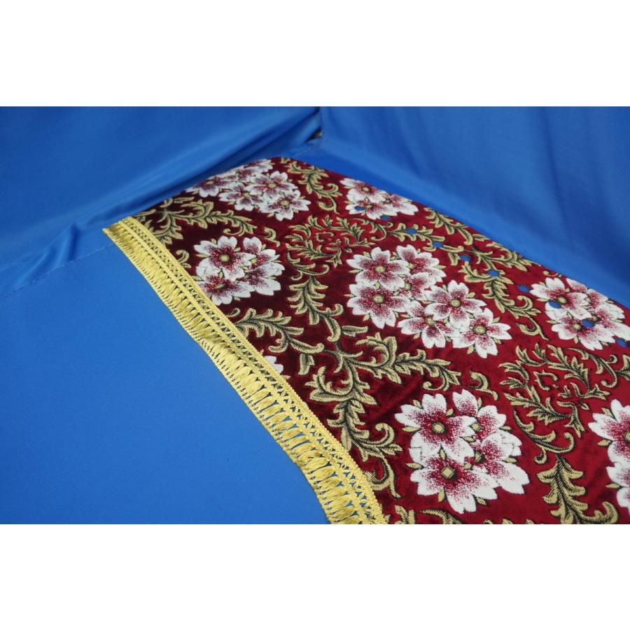 17プロフィア用 桜 さくら ダッシュマット レッド/ゴールド : トラック