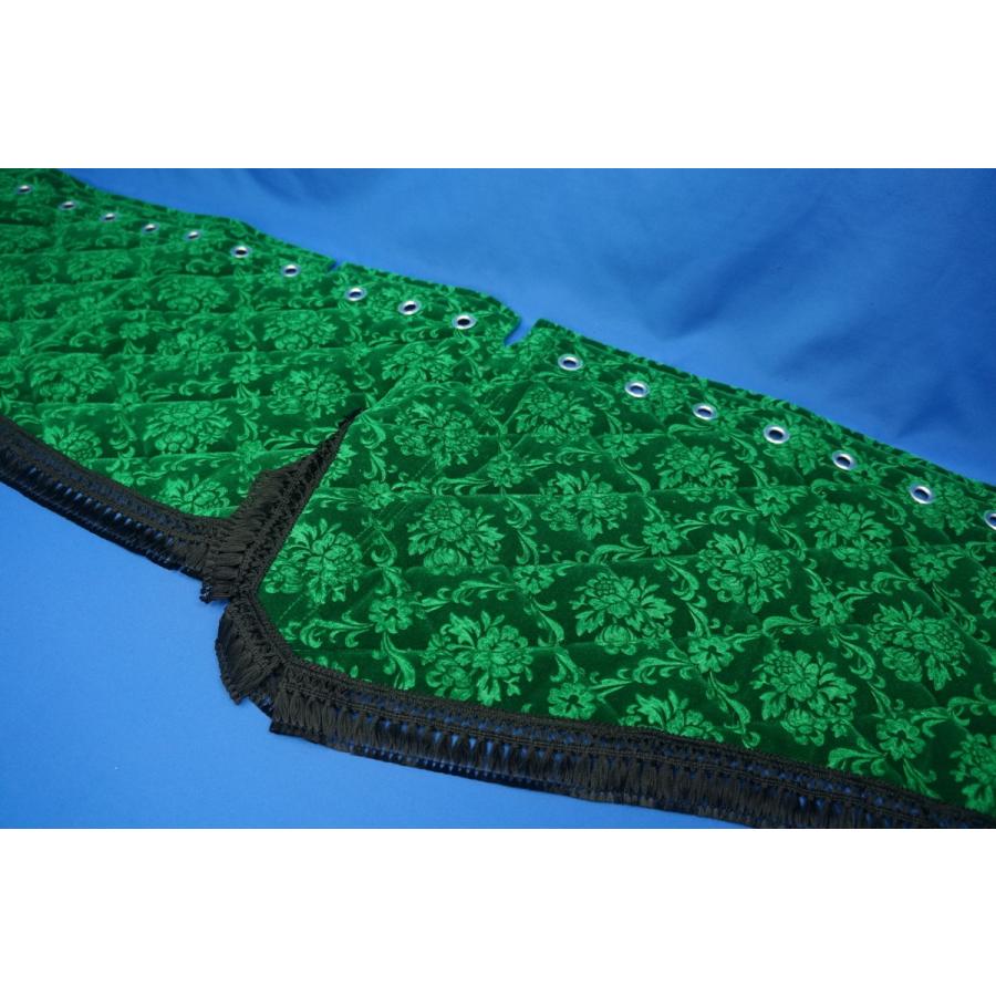 17スーパーグレート用 ローレル 縦柄 ダッシュマット 綿入りキルト