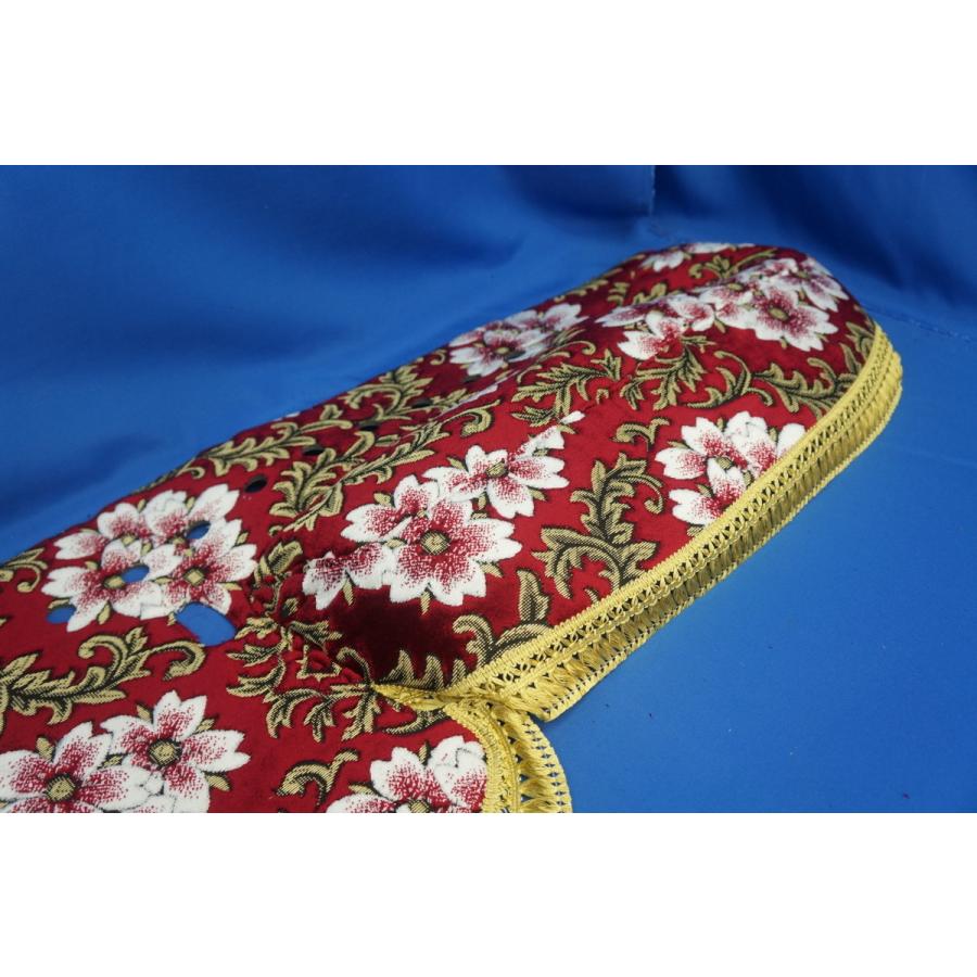 金華山、17プロフィア用　桜レッド トラック 雅 金華山ダッシュボードマット みやび桜 17プロフィア