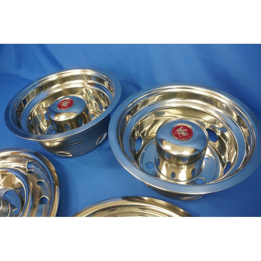 ダイナ/トヨエース用 F 15×5J R 13×4J 6穴 ホイールライナー