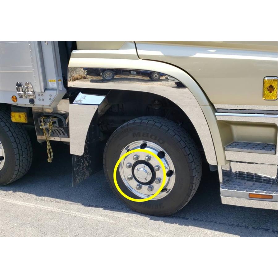 ジェットイノウエ 17スーパーグレート低床用フロントハブキャップ
