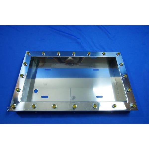 ジェットイノウエ 大型LEDパイロットナンバープレート枠 字光式対応