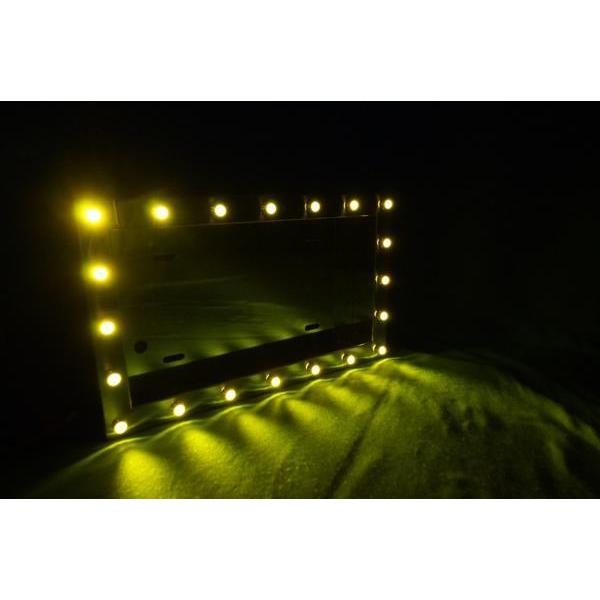 ジェットイノウエ 大型LEDパイロットナンバープレート枠 字光式対応