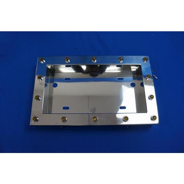 ジェットイノウエ 中型LEDパイロットナンバープレート枠 字光式対応