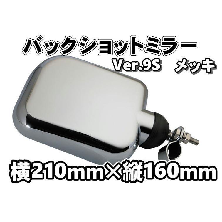 ハイウェイミラー スケベミラー ウロコ星 バックショットミラー