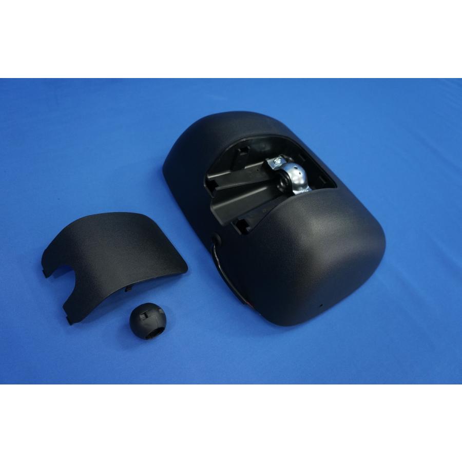 ミラーカバー　プロフィアテラヴィ　電動ミラー用　新品 日野 新型 17 プロフィア メッキ ミラー ステー 根本 カバー 左右
