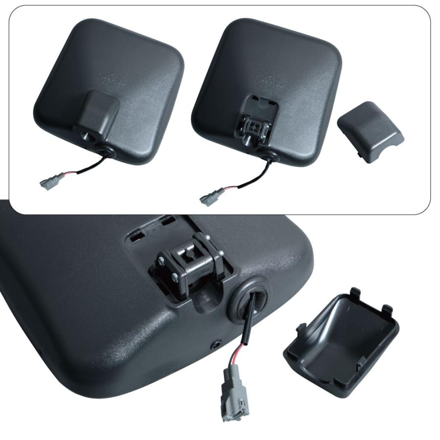 日野純正　ヒーター付サイドアンダーミラー　未使用品　送料込 ジェットイノウエ レンジャープロ用 補修用純正タイプミラー