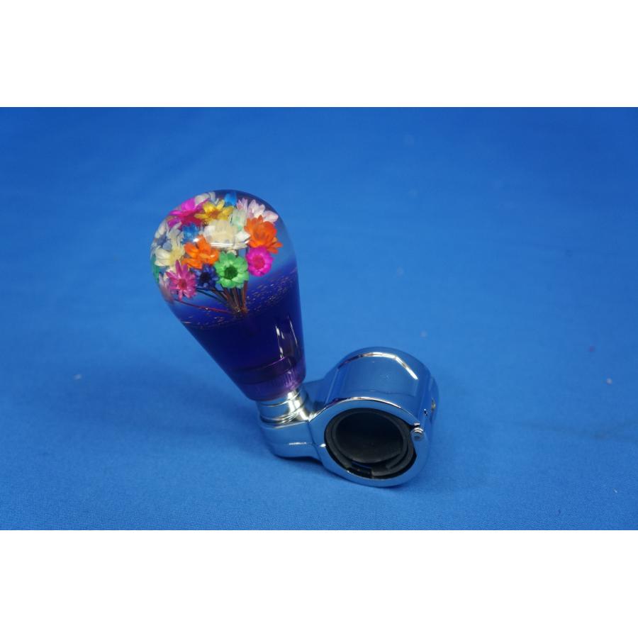 ジェットイノウエ ハンドルスピンナー 水中花 〜花増量タイプ パープル