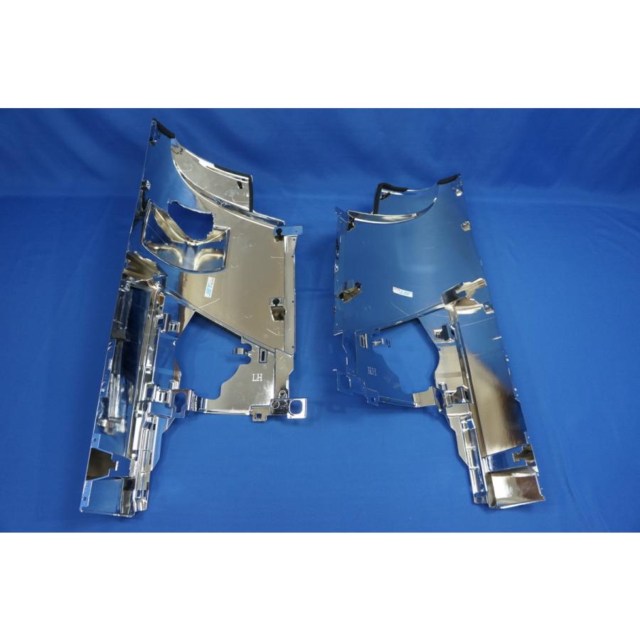 ジェットイノウエ いすゞ07フォワード用 メッキコーナーパネルセット