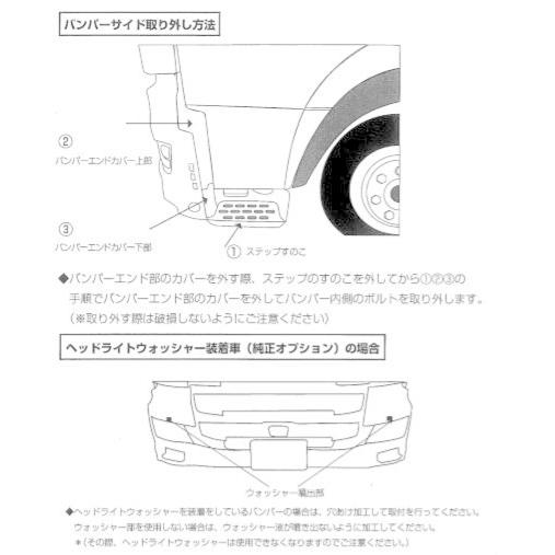 ジェットイノウエ 17プロフィア用 メッキフロントバンパー 3分割