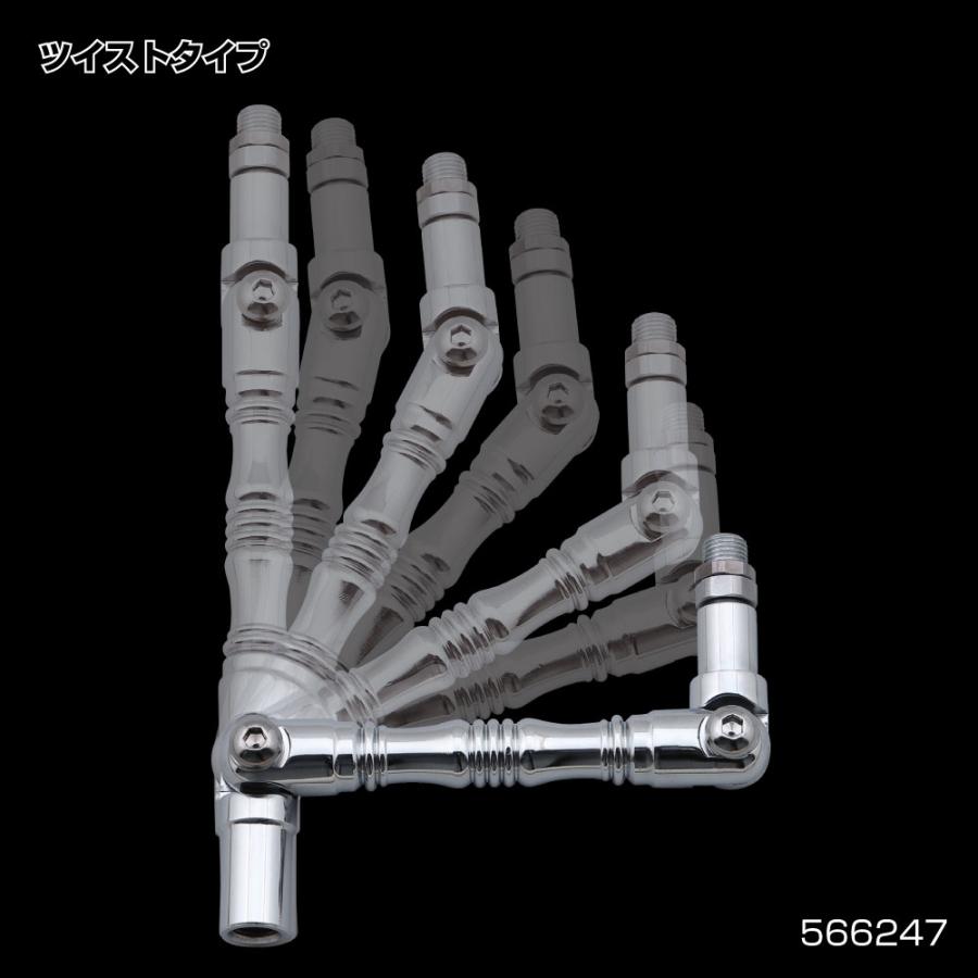 ジェットイノウエ シフトノブエクステンション 延長ノブ 50mmツイスト