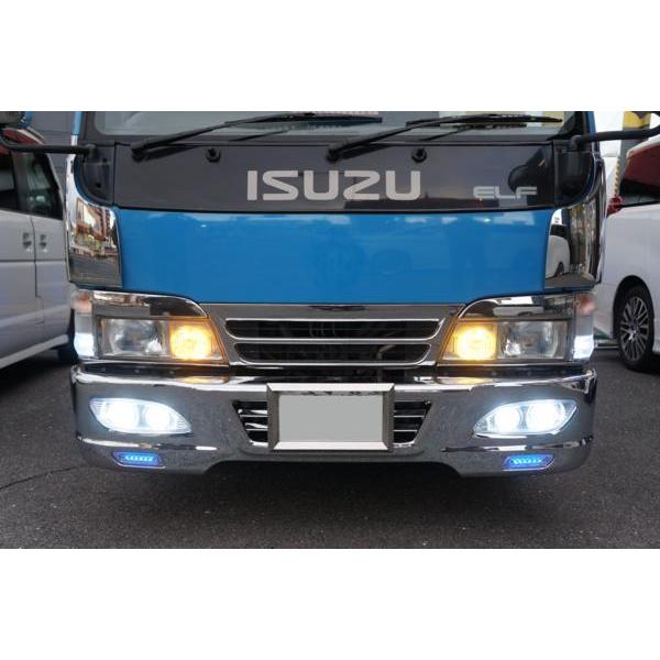 ジェットイノウエ いすゞ2tNEWエルフ用コーナーレンズ/LEDバルブセット