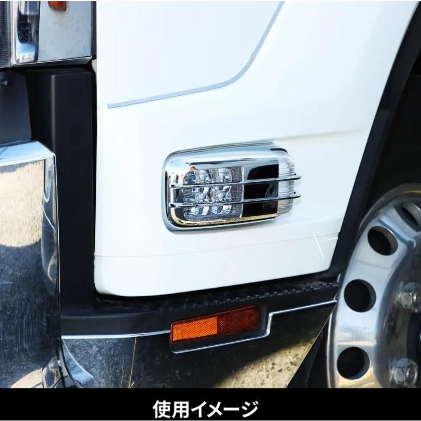23フォワード用 ドアサイドメッキカバーセット : トラックショップ