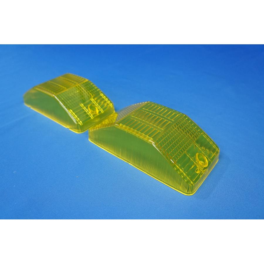 中間サイドランプイエローウインカーレンズセット高さ50mm