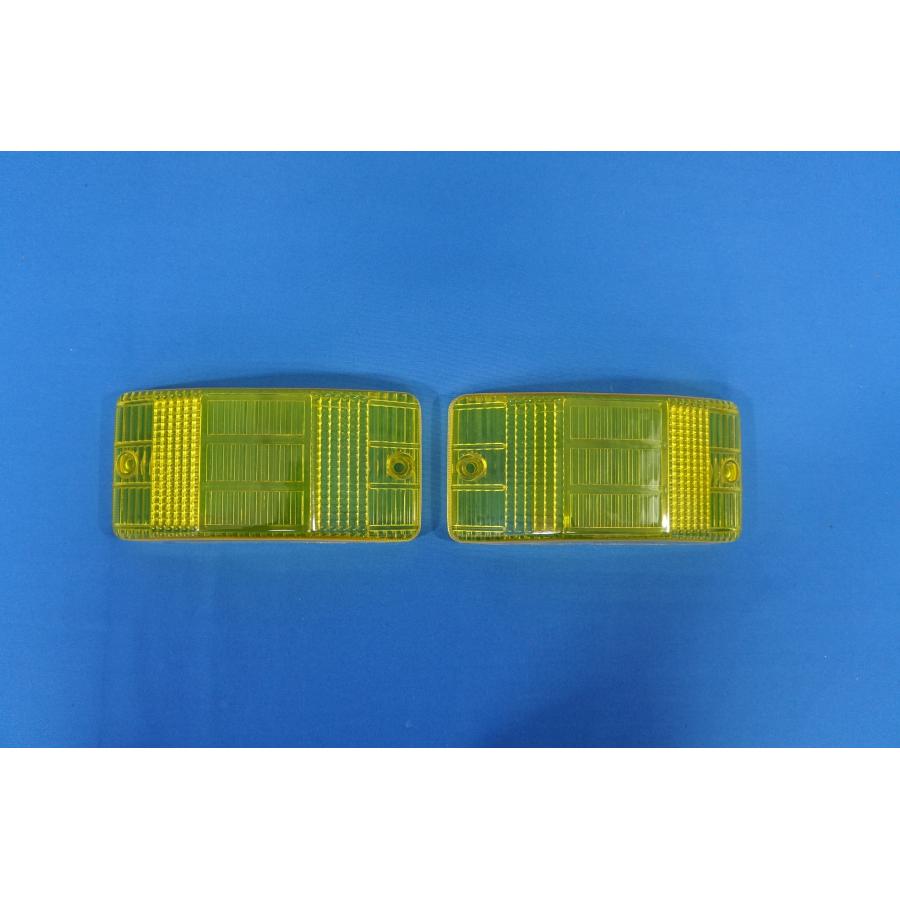 中間サイドランプイエローウインカーレンズセット高さ50mm