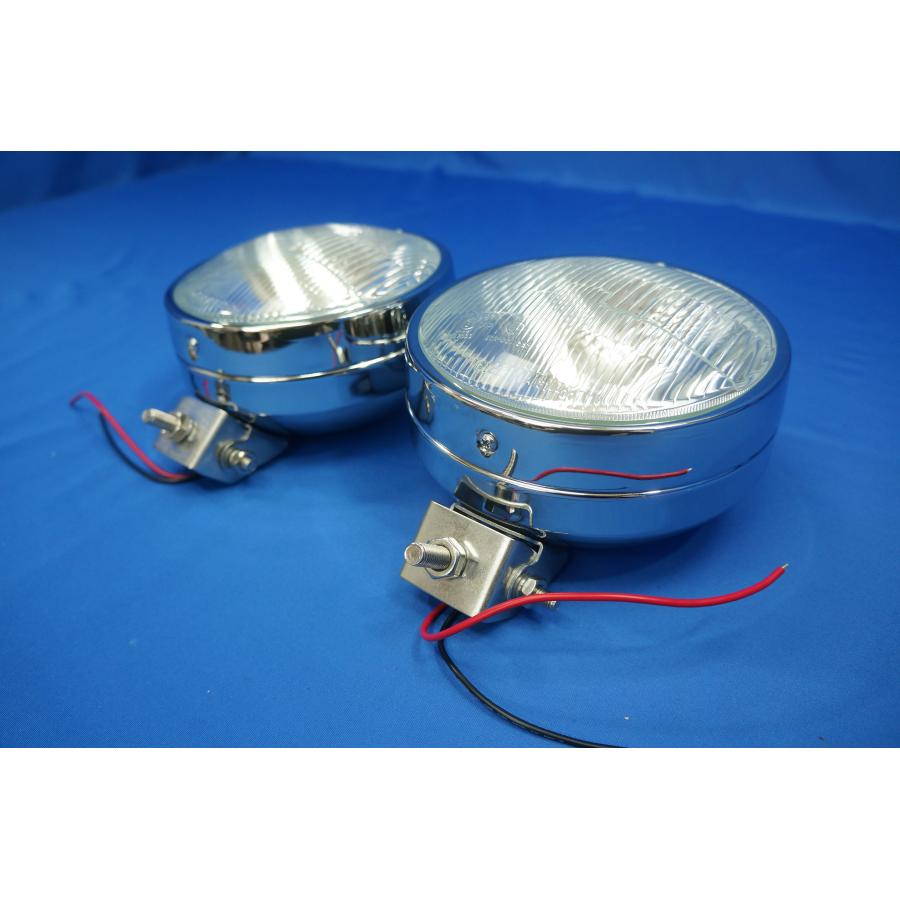 丸型フォグランプ　185φ　バイザー付 2個セット　丸フォグ　トラック　デコトラ 丸型フォグランプ 185φ バイザー付 2個セット 丸フォグ トラック