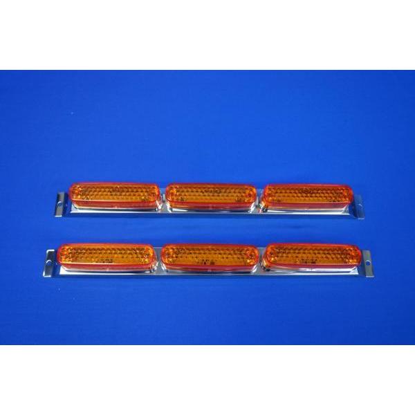 イオキット　3灯セット ジェットイノウエ ハイパワーNEO 3連 車高灯セット アンバーレンズ