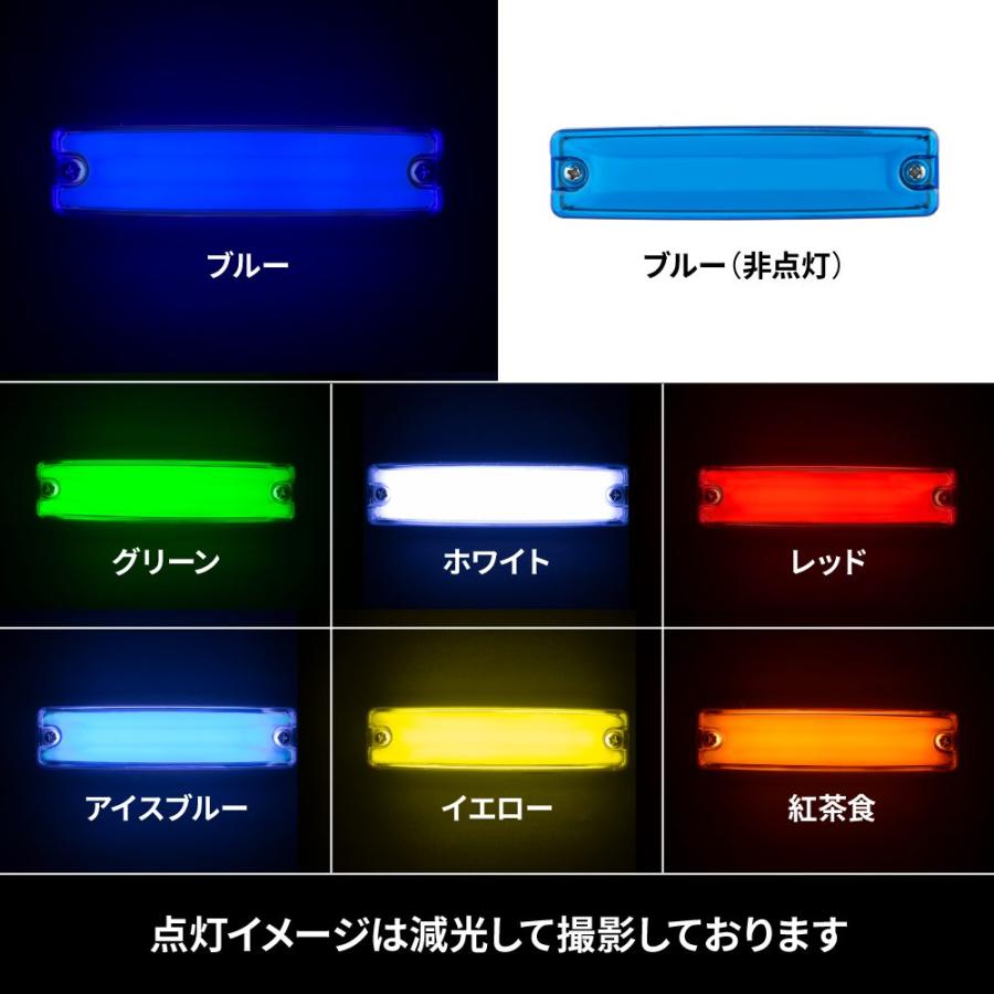 値下げ‼️ハイパワーLEDライト ジェットイノウエ LEDハイパワースリム車高灯ランプ 2連車高灯左右