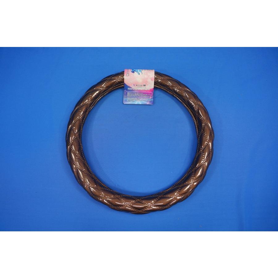 EAGLE製カバーバンド トラック 雅 いすゞギガ用 蒼星 アース 極太ハンドルカバー ブラウン