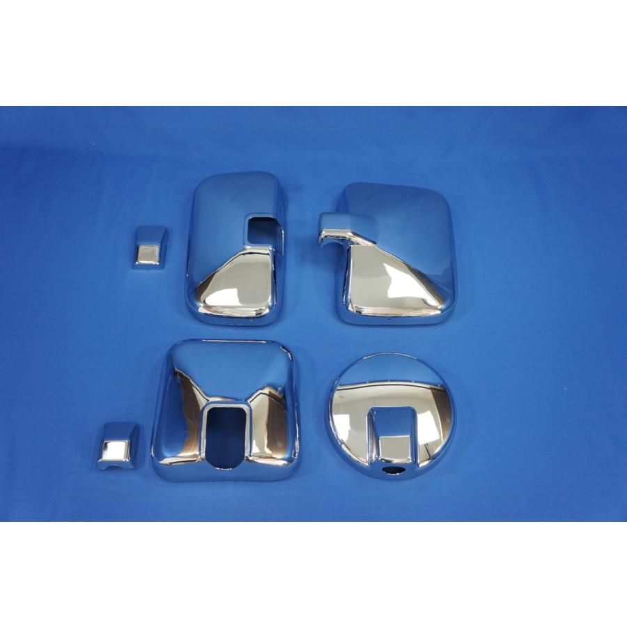 ジェットイノウエ いすゞフォワード320用 メッキミラーカバー 4点